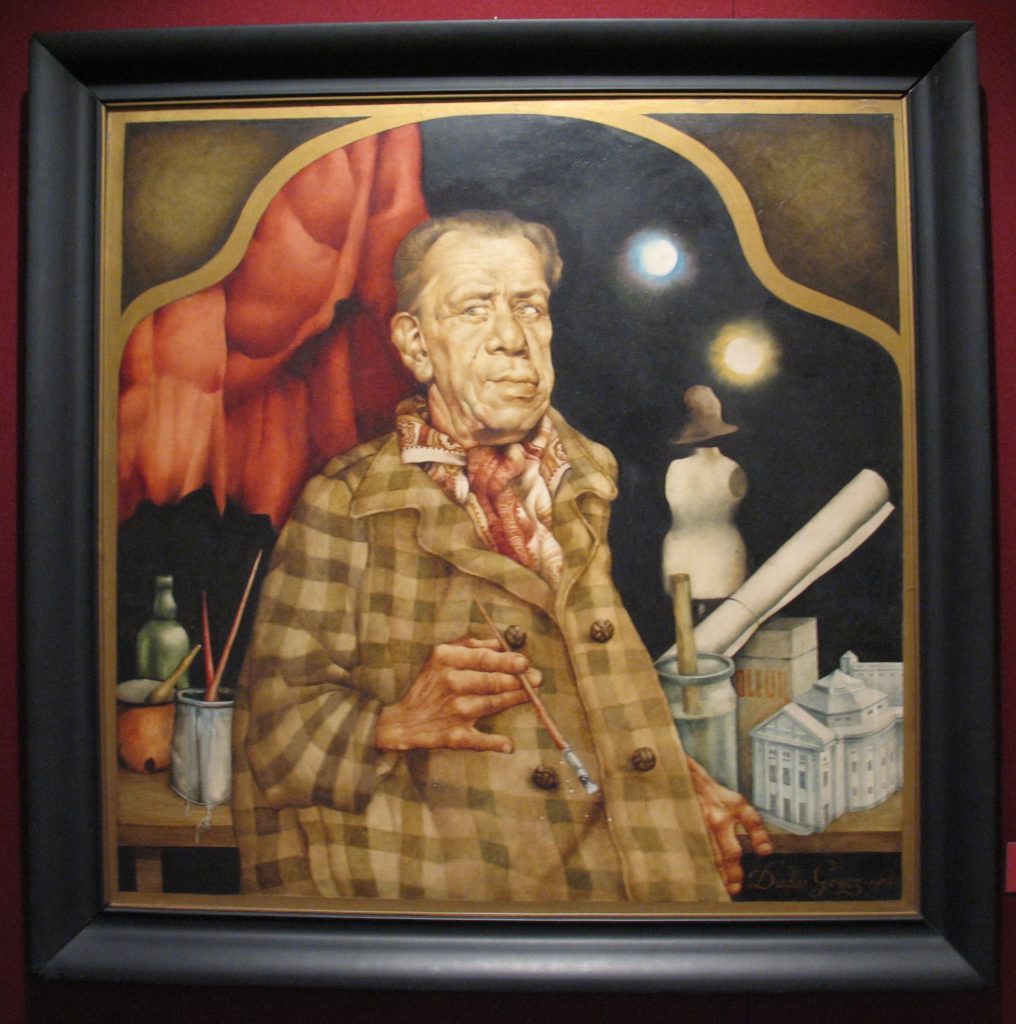 Portret Wiesława Langego, olej, 1976 r., wł. Teatr Śląski Katowice, fot. NK