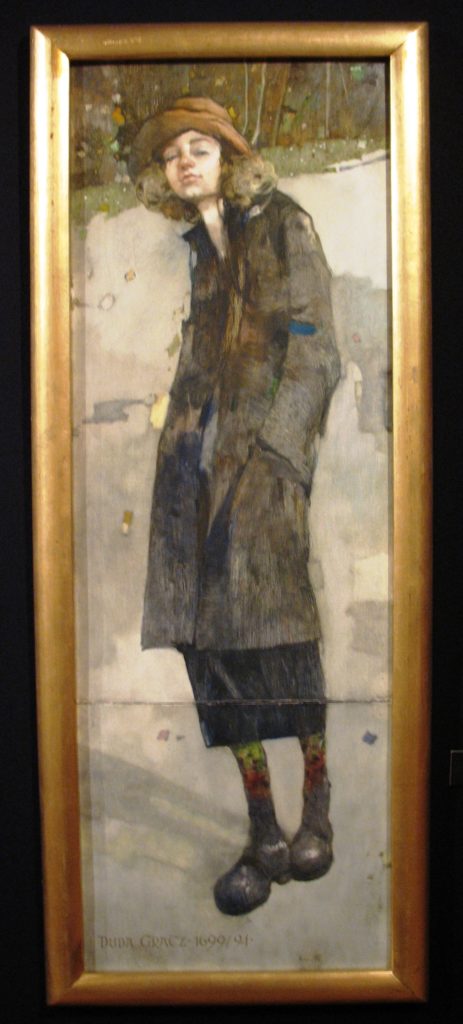 Portret Agaty Wiosennej, olej, 1994 r. kolekcja rodzinna, fot. NK