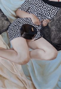Pola Minster (Marzena Naliwajko)Już lecę,2010rok 100x70 cm, olej ,płótno, własność autora