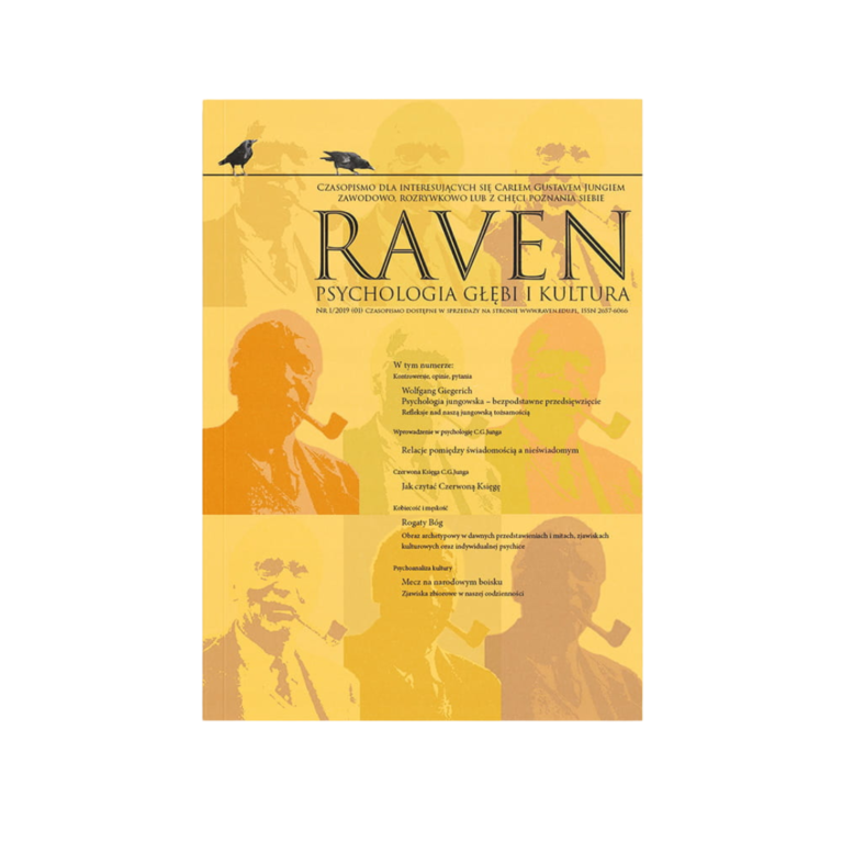 okładka czasopisma Raven. Psychologia głębi i kultura nr 1