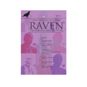 okładka czasopisma Raven. Psychologia głębi i kultura nr 3